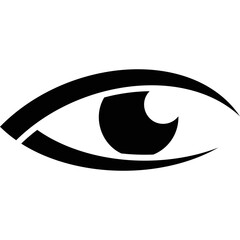 Simple vector icon eye
