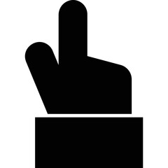 Simple vector icon hand