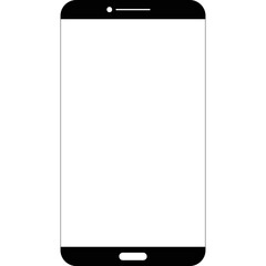 Simple vector icon mobile phone
