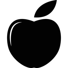 Simple vector icon apple
