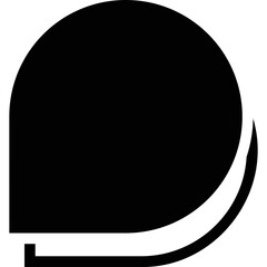 Simple vector icon chat