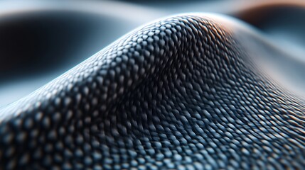 Abstract Dark Blue Textured Surface Undulating Gently