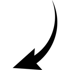 Simple vector icon arrow
