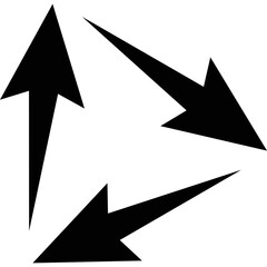 Simple vector icon arrow
