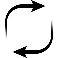 Simple vector icon arrow
