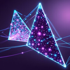 Neon abstract Background
