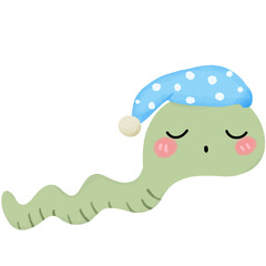 illustration of a snake