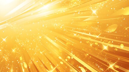 Dynamic background with golden beams, perfect for event banners or promotional graphics.