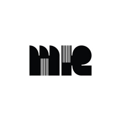 MR monogram logo design letter text name symbol monochrome logotype alphabet character simple logo