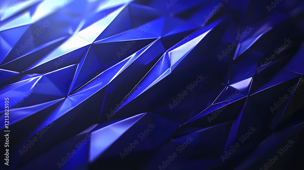 Poster blue abstract background with smooth gradients and soft shapes for design and creative projects