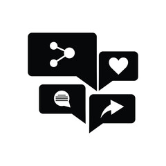 Social Media Reaction Icon