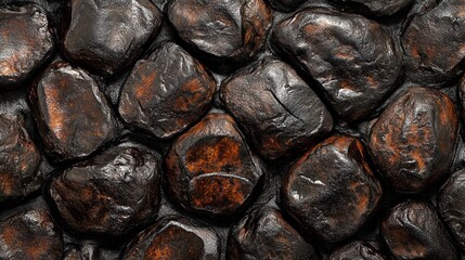 Dark, textured, stone wall background