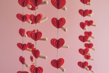 Ultra-Detailed 16K Artwork of Hands Presenting a Red Heart on Blue – Emotional and Realistic Design