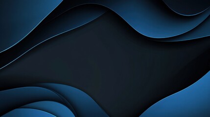 Modern blue background with clean lines, perfect for design and banner templates. Featuring sleek geometric wallpaper with simple shapes and a central white space for text.