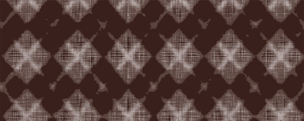 Ikat florals paisley watercolor on cream background oriental pattern flowers dyed style abstract vector illustration.design for texture,fabric,clothing,wrapping,decoration,scarf,carpet, digital 