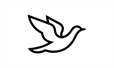 cute bird vector art illustration