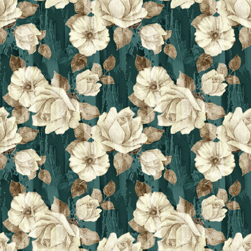 Flower all over patterns 