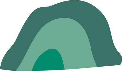 Mountain Flat Illustration