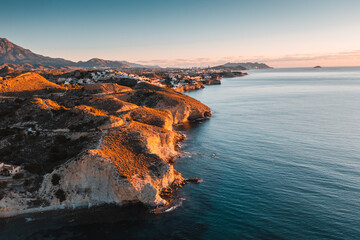 Villajoyosa - Stadt in Spanien an der Küste - Costa Blanca
