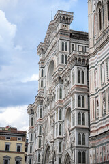Obraz premium Famous Santa Maria del Fiore cathedral in Florence, Italy.