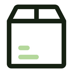 package box icon for illustration