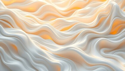 Abstract Creamy Wave Background Image Soft Pastel Texture