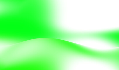 Abstract Green and White Gradient with a Gentle Wave Pattern background