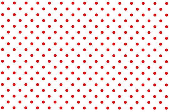 red polka dots pattern on white background. Abstract red dot pattern background. dot. seamless pattern with dots, red dots, red