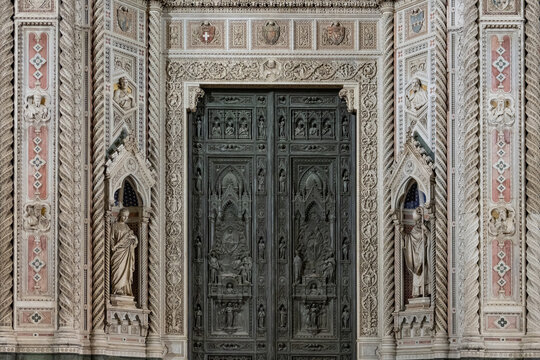 Famous Santa Maria del Fiore cathedral in Florence, Italy.