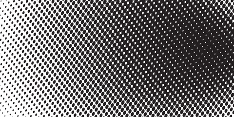 Grunge halftone gradient background. Faded grit noise texture. White and black sand wallpaper. Retro pixelated backdrop