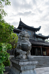 Naklejka premium 東南アジア最大の仏教寺院 バイディ寺