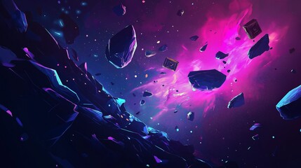 anime theme of galaxy for wallpaper