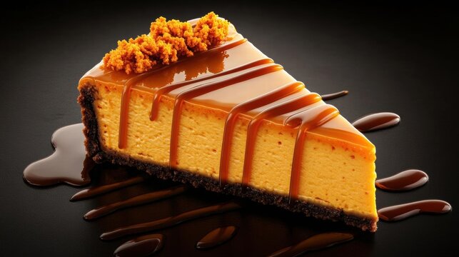 Caramel Cheesecake with Crumble Topping: A Decadent Dessert