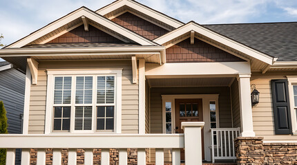 Stunning Suburban House Exterior: Dream Home Design and Architecture