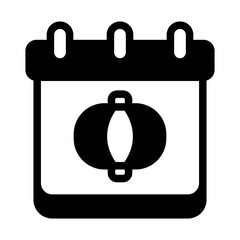 Chinese Calendar solid Style