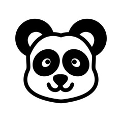 Fototapeta premium Panda solid Style