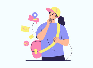 Illustration of an Email Service Delivery