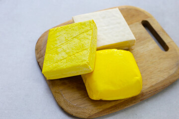 Soy tofu cubes, Tofu soy bean curd