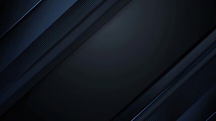 Sophisticated blue background with lines for design, featuring white space in the center for text. Ideal for elegant banners and abstract wallpapers.