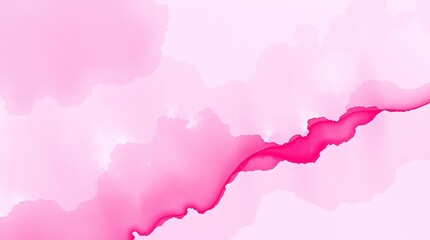 Obraz premium Abstract background that resembles a textured pink watercolor paint paper, with delicate, expressive brushstrokes and subtle, shimmering highlights that evoke a sense of creativity and elegance.