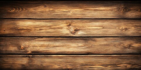 Obraz premium Dark Wood Planks Create Rustic Background Texture with Natural Pattern for Design Element in Crafts