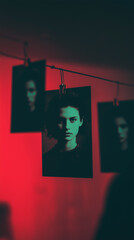 Obraz premium Mysterious Woman Portrait