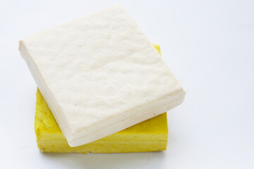 Soy tofu cubes, Tofu soy bean curd