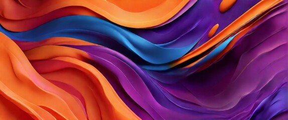 Obraz premium colorful silk background