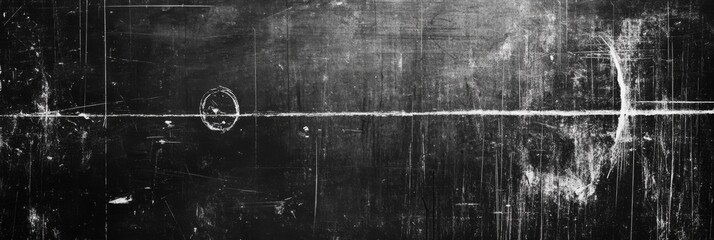 Abstract black and white digital artwork featuring light trails and textured patterns in a cosmic style