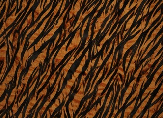 Fototapeta premium Tiger stripes seamless design for textile printing, fierce, big cat, jungle animal