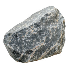 Fototapeta premium Granite Block Texture Image on transparent background.