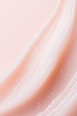 Smooth, flowing lines of creamy texture create soft, inviting am
