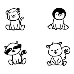 baby animal design with heart-warming happiness in every smile