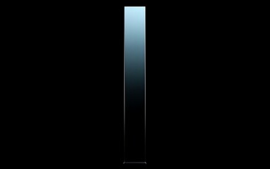 Vertical modern minimalist mirror